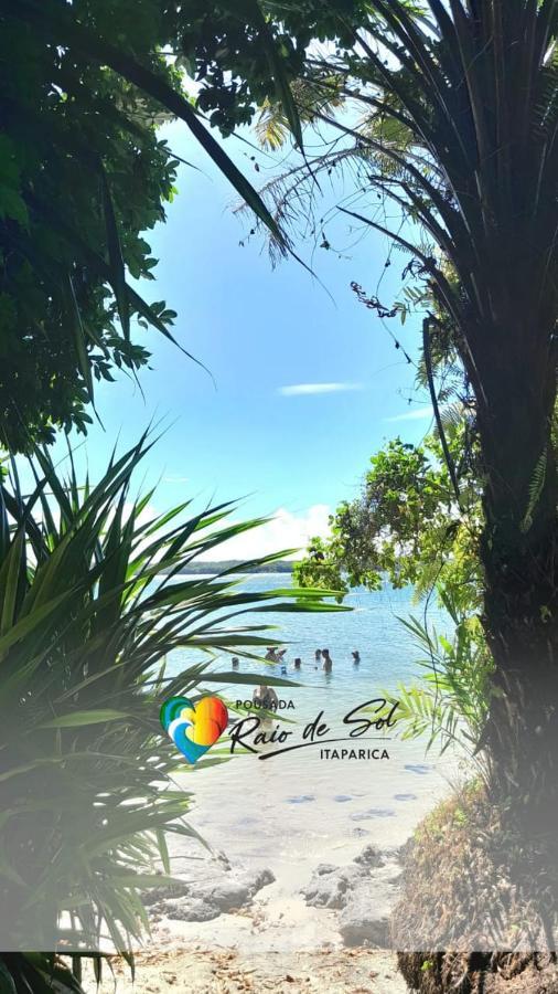 Pousada Raio De Sol - Ilha De Itaparica- Catu A 150 M Da Praia Eksteriør bilde