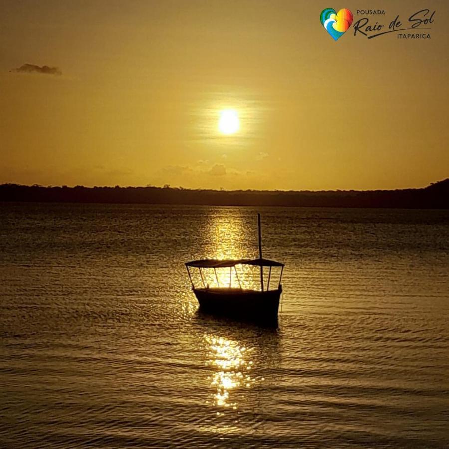 Pousada Raio De Sol - Ilha De Itaparica- Catu A 150 M Da Praia Eksteriør bilde